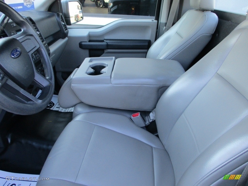 2016 F150 XL Regular Cab - Green Gem / Medium Earth Gray photo #8