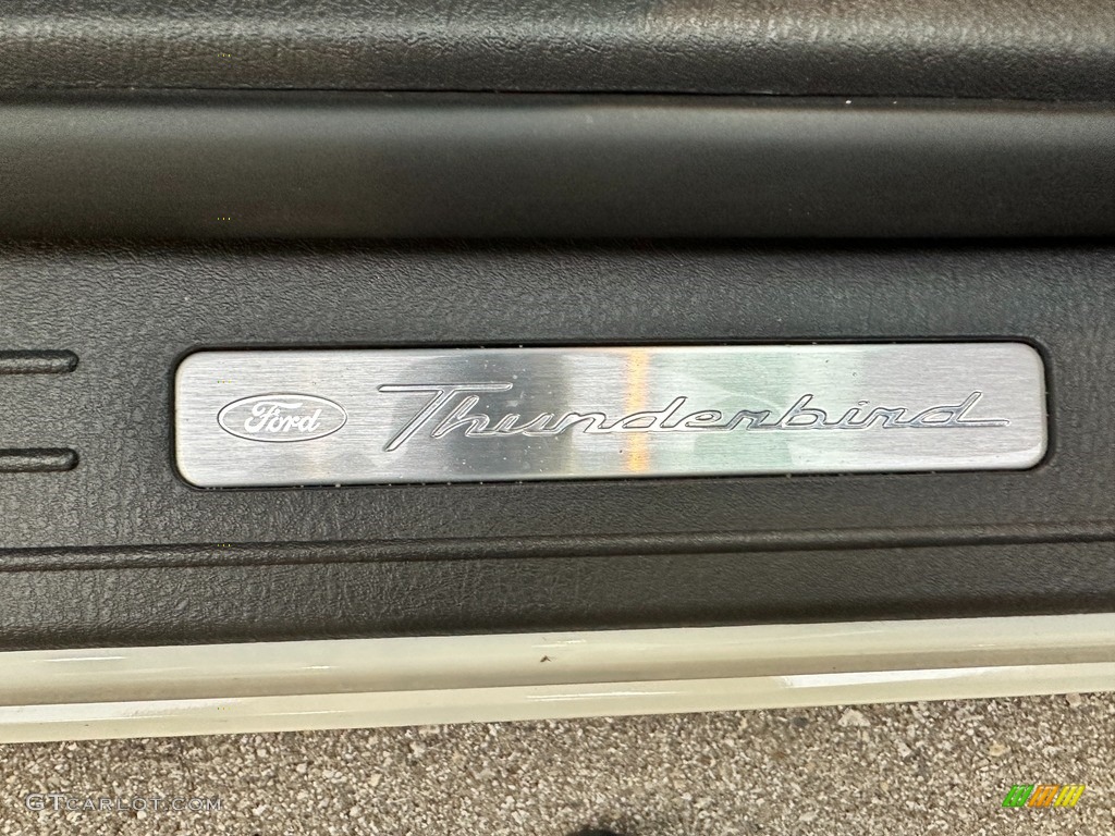 2002 Thunderbird Deluxe Roadster - Whisper White / Torch Red photo #36