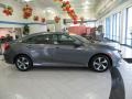 Modern Steel Metallic - Civic LX Sedan Photo No. 4