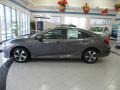 Modern Steel Metallic - Civic LX Sedan Photo No. 10