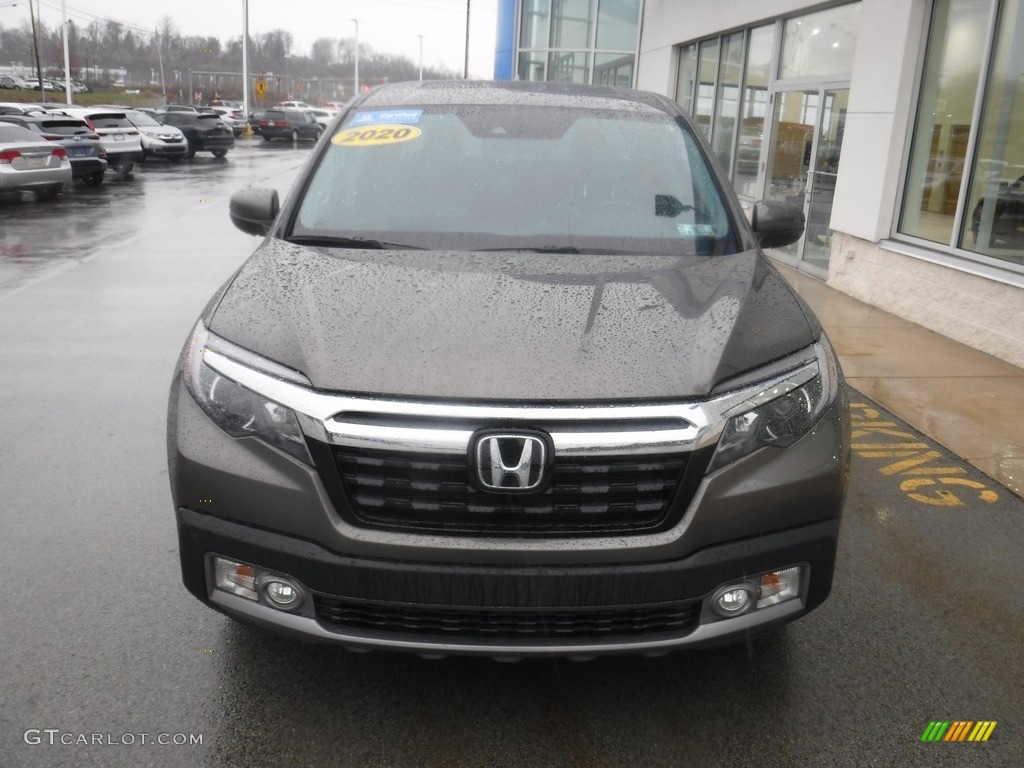 2020 Ridgeline RTL-E AWD - Pacific Pewter Metallic / Black photo #5