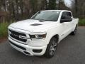 2022 Bright White Ram 1500 Laramie Crew Cab 4x4  photo #2