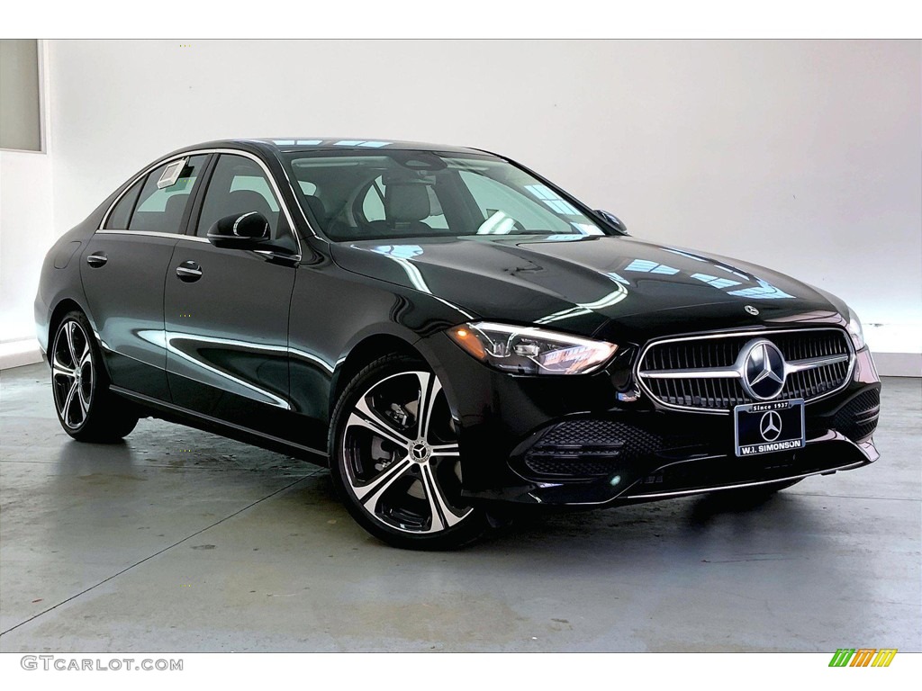 Black 2023 Mercedes-Benz C 300 Sedan Exterior Photo #145184238