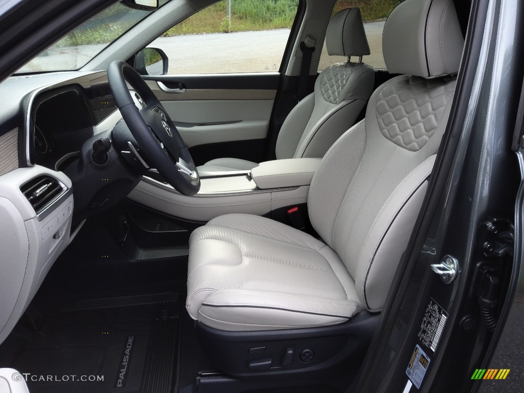 Navy/Beige Interior 2022 Hyundai Palisade Limited AWD Photo #145184271