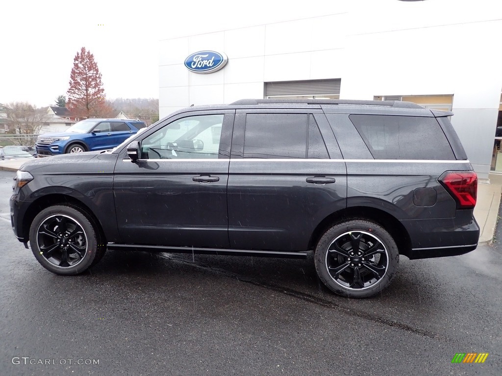 Dark Matter Metallic 2022 Ford Expedition Limited 4x4 Exterior Photo #145184430