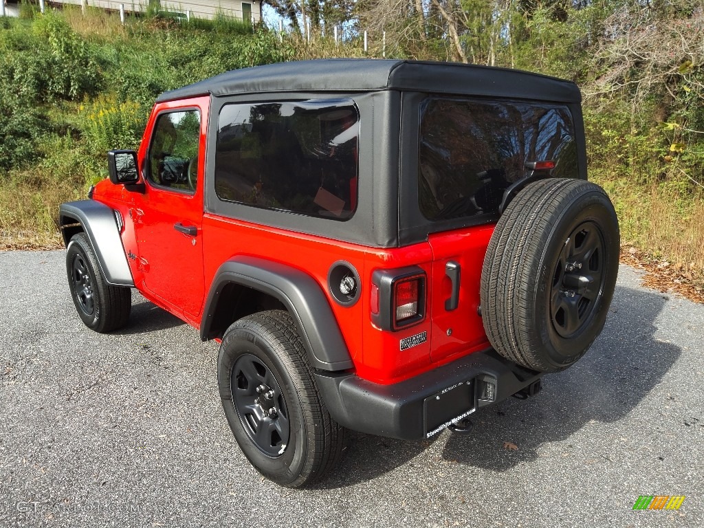 2023 Wrangler Sport 4x4 - Firecracker Red / Black photo #8