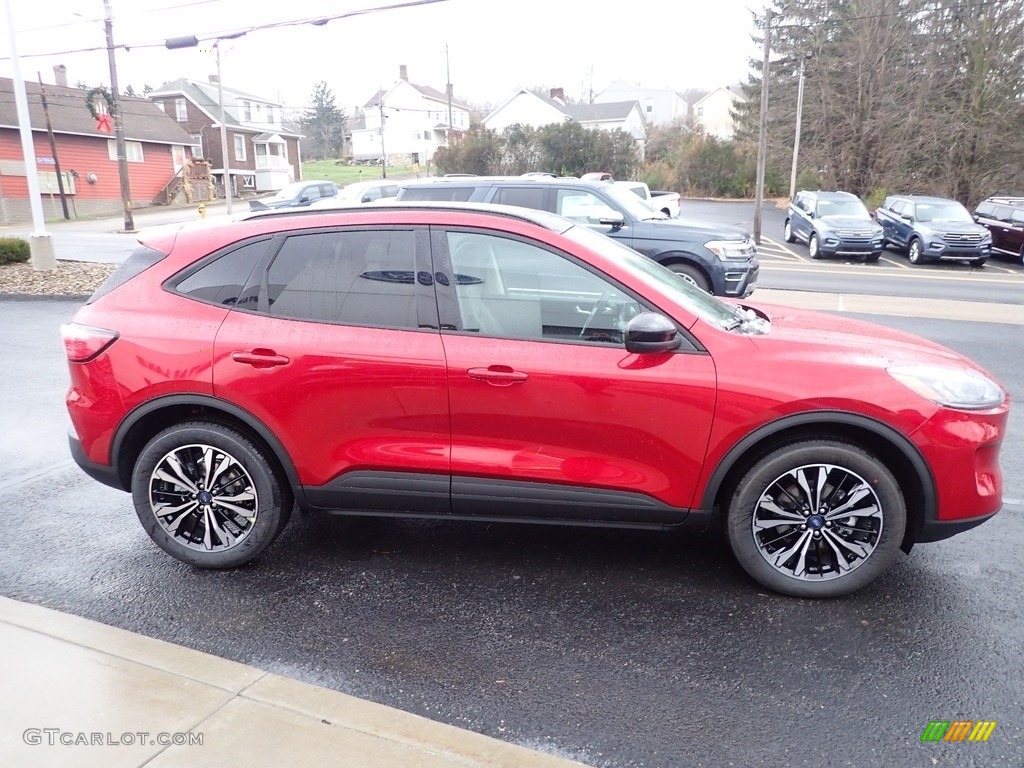 Rapid Red Metallic 2022 Ford Escape SEL 4WD Exterior Photo #145184802