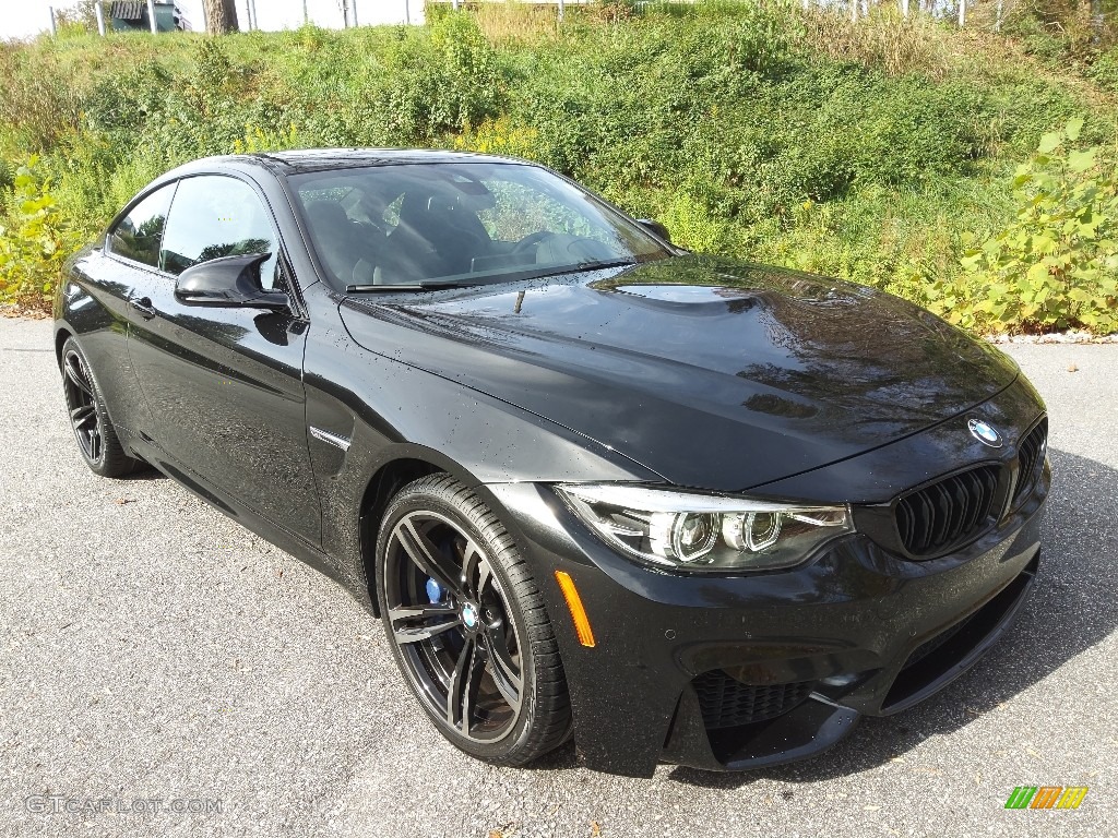 Black Sapphire Metallic 2018 BMW M4 Coupe Exterior Photo #145184844