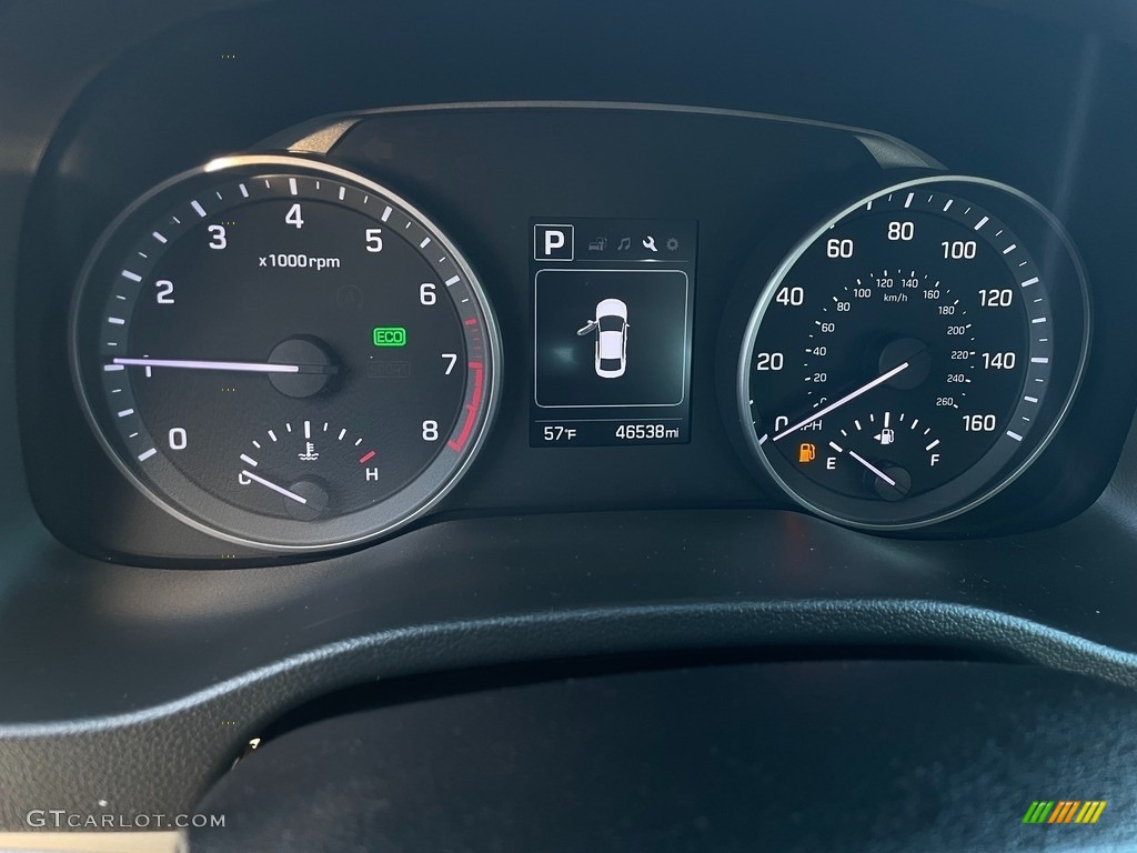 2018 Elantra SEL - Electric Blue / Gray photo #9