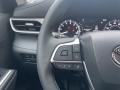Black 2023 Toyota Highlander LE Steering Wheel