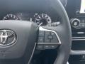 Black 2023 Toyota Highlander LE Steering Wheel
