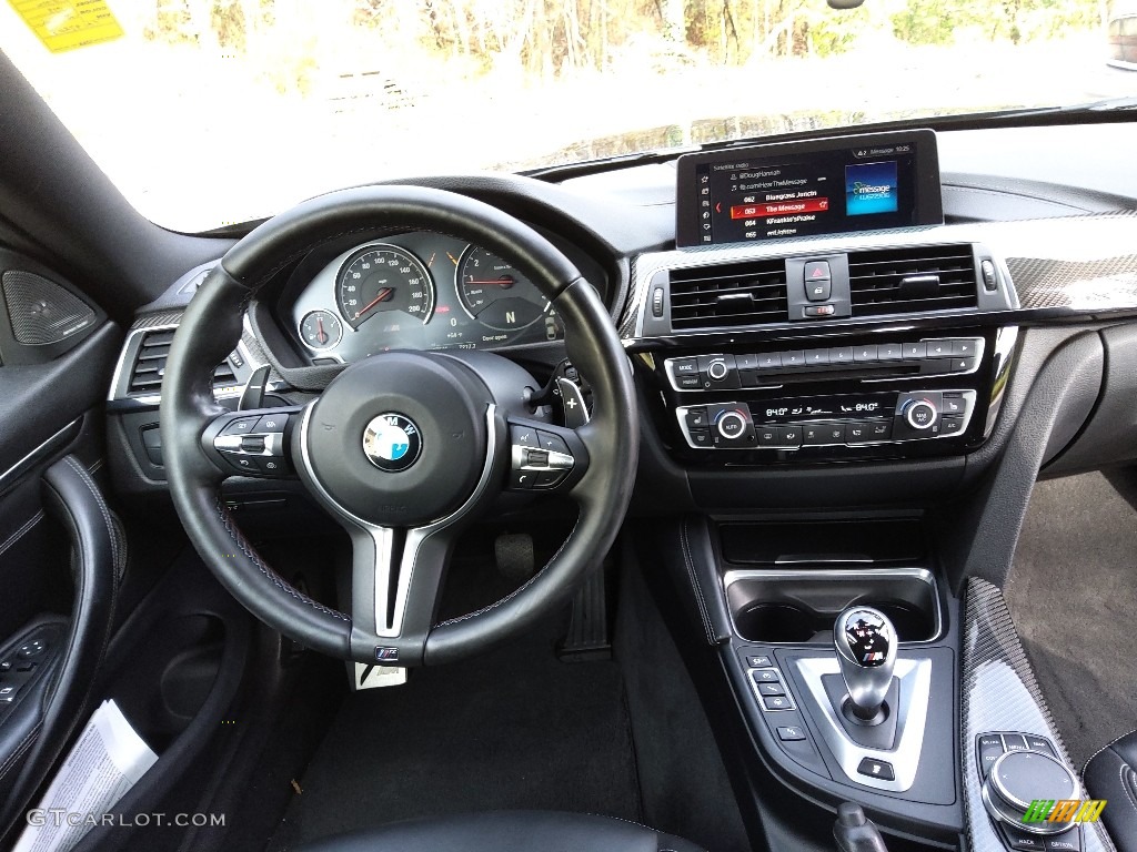 2018 BMW M4 Coupe Black Dashboard Photo #145185117