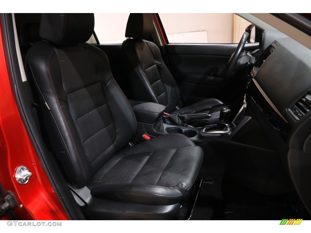 2014 CX-5 Grand Touring AWD - Soul Red Metallic / Black photo #16