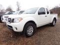 Glacier White - Frontier SV King Cab 4x4 Photo No. 6