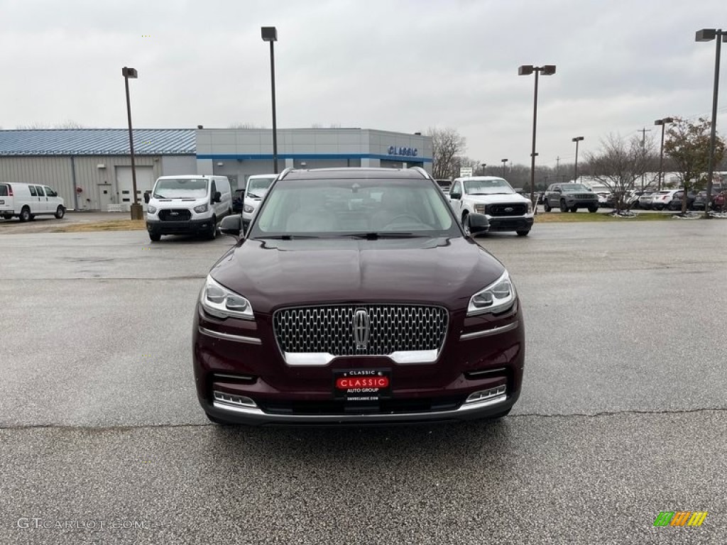 2020 Aviator Reserve AWD - Burgundy Velvet / Sandstone photo #2