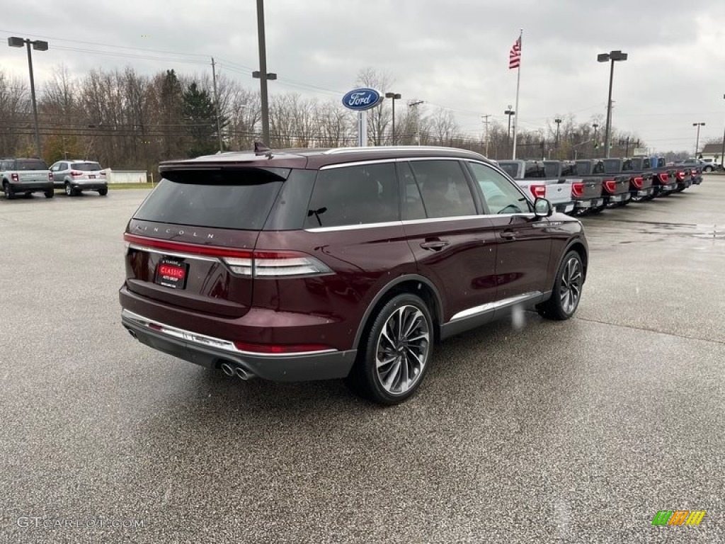 Burgundy Velvet 2020 Lincoln Aviator Reserve AWD Exterior Photo #145185354