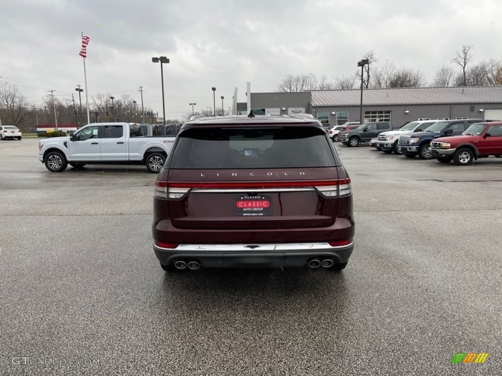 2020 Aviator Reserve AWD - Burgundy Velvet / Sandstone photo #6