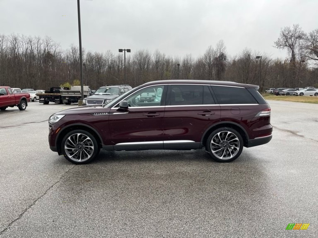 Burgundy Velvet 2020 Lincoln Aviator Reserve AWD Exterior Photo #145185390