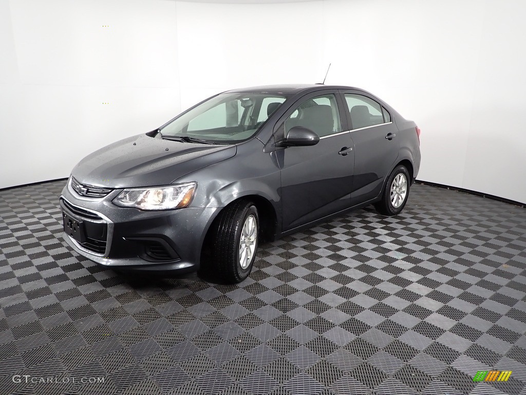 2018 Sonic LT Sedan - Nightfall Gray Metallic / Jet Black photo #5
