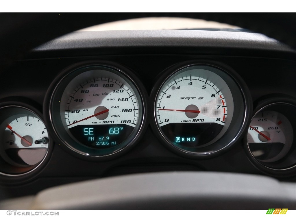 2010 Challenger SRT8 - B5 Blue Pearlcoat / Dark Slate Gray photo #8