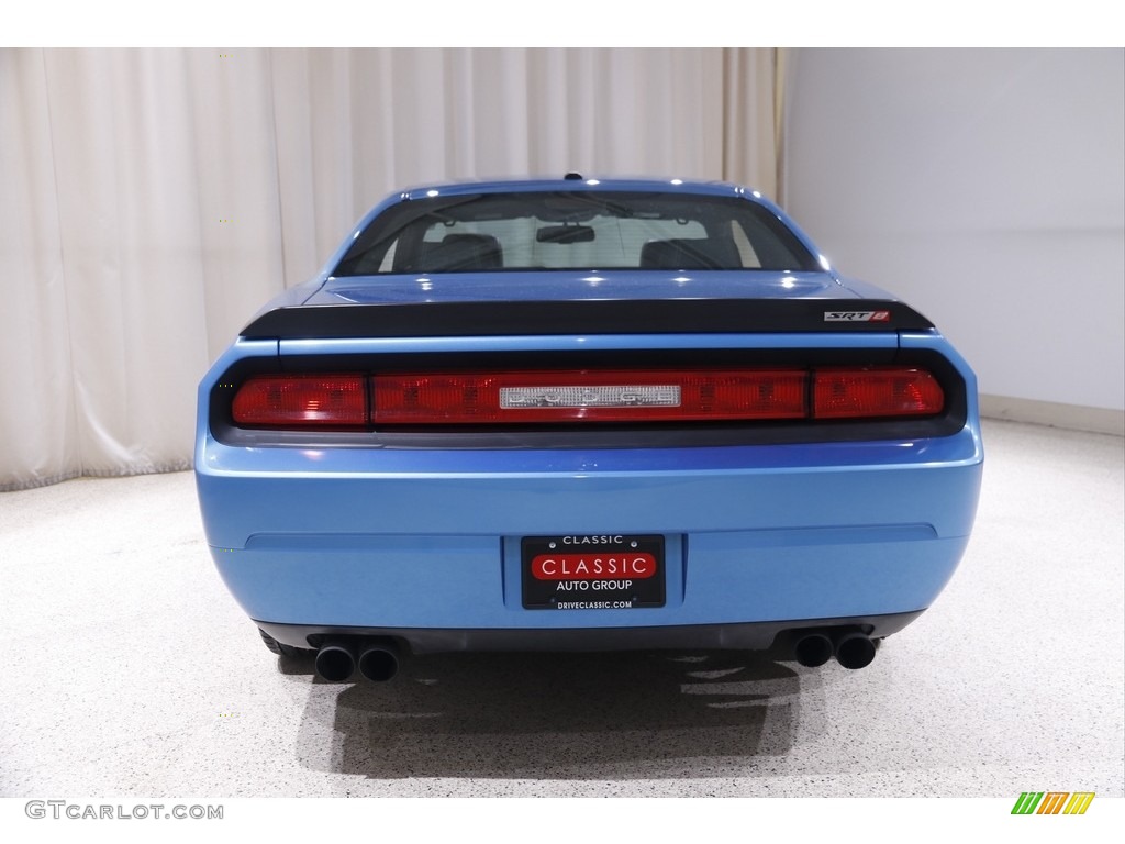 2010 Challenger SRT8 - B5 Blue Pearlcoat / Dark Slate Gray photo #18