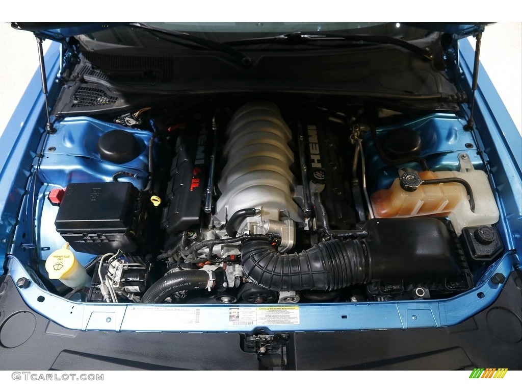 2010 Challenger SRT8 - B5 Blue Pearlcoat / Dark Slate Gray photo #19
