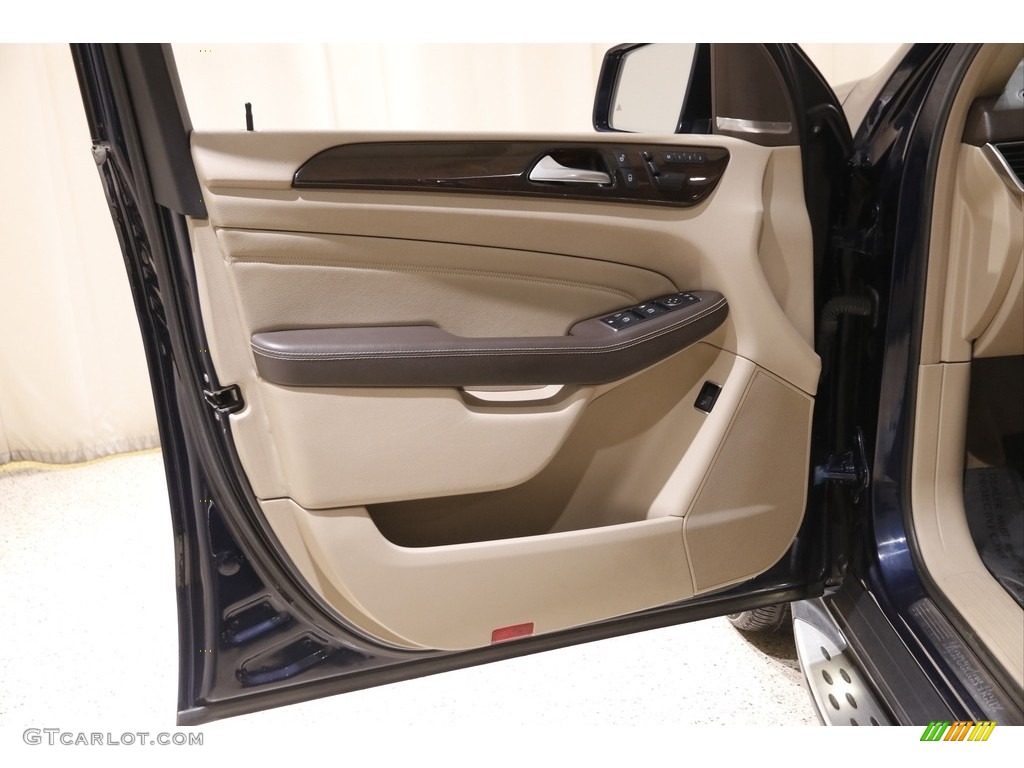 2015 ML 350 4Matic - Lunar Blue Metallic / Almond Beige/Mocha photo #4