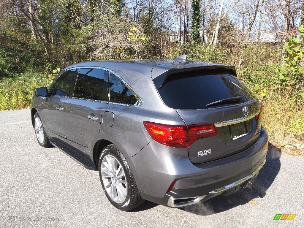 2018 MDX AWD - Modern Steel Metallic / Ebony photo #11