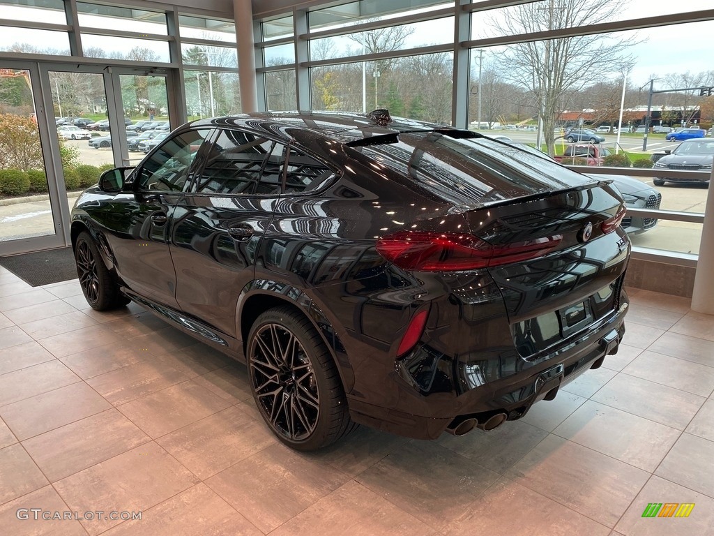 Black Sapphire Metallic 2023 BMW X6 M Standard X6 M Model Exterior Photo #145188819