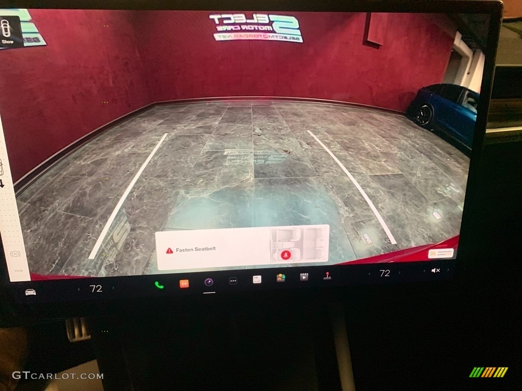 2022 Model S AWD - Red Multi-Coat / Black photo #11