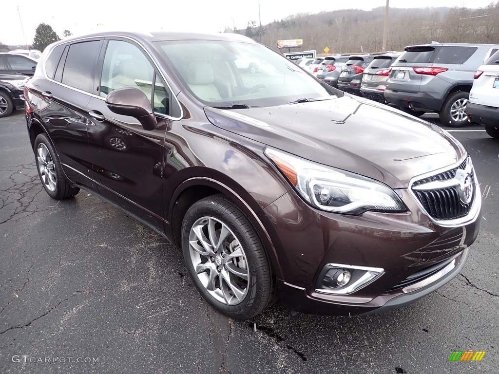 Espresso Metallic 2020 Buick Envision Essence AWD Exterior Photo #145189146