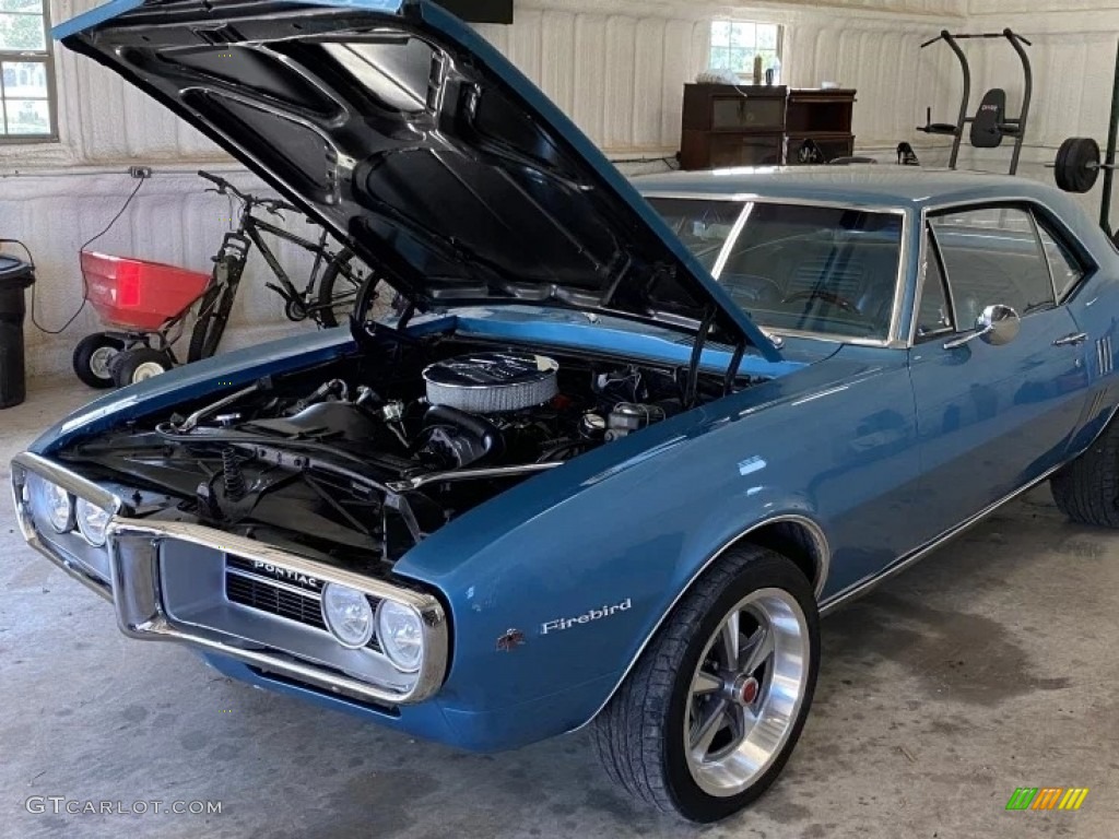 Montreux Blue 1967 Pontiac Firebird Coupe Exterior Photo #145189539
