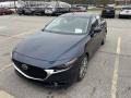 2021 Deep Crystal Blue Mica Mazda Mazda3 Premium Sedan AWD  photo #1