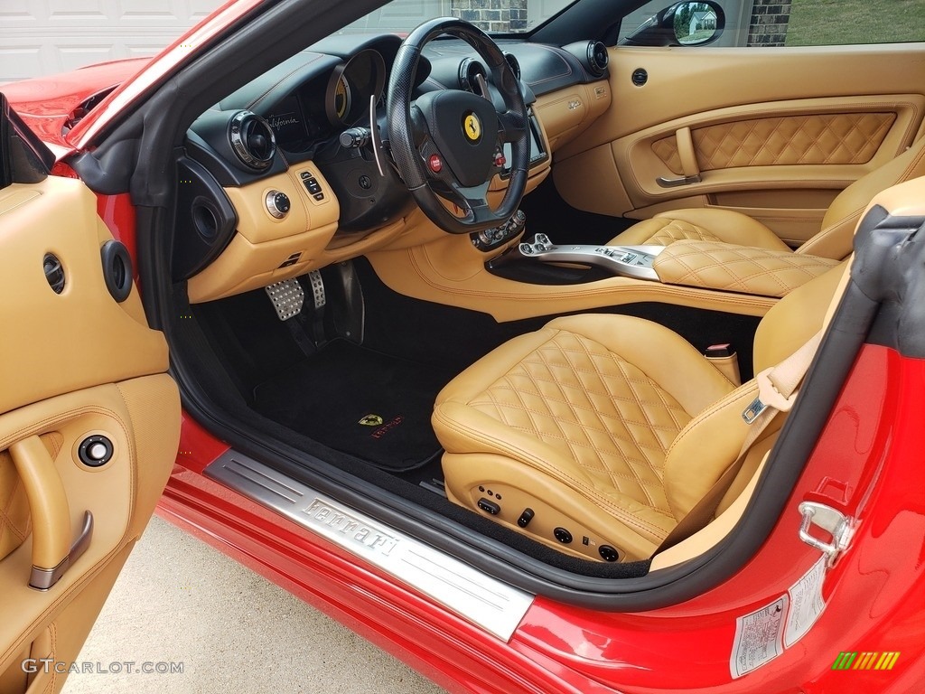 Beige Interior 2010 Ferrari California Standard California Model Photo #145190025