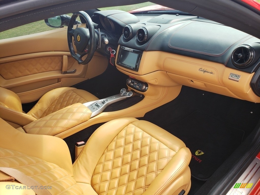 Beige Interior 2010 Ferrari California Standard California Model Photo #145190148