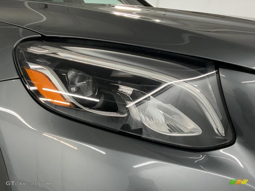 2019 GLC 350e 4Matic - Selenite Grey Metallic / Black photo #4
