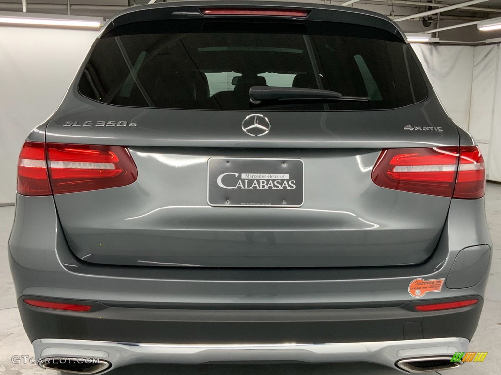 2019 GLC 350e 4Matic - Selenite Grey Metallic / Black photo #7