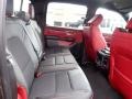 2022 Ram 1500 Black/Red Interior Rear Seat Photo