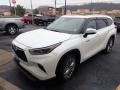 Blizzard White Pearl - Highlander Hybrid Platinum AWD Photo No. 7