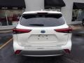 2021 Blizzard White Pearl Toyota Highlander Hybrid Platinum AWD  photo #9