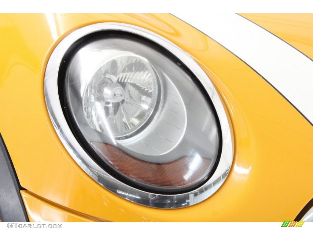 2014 Cooper Hardtop - Volcanic Orange / Carbon Black photo #33
