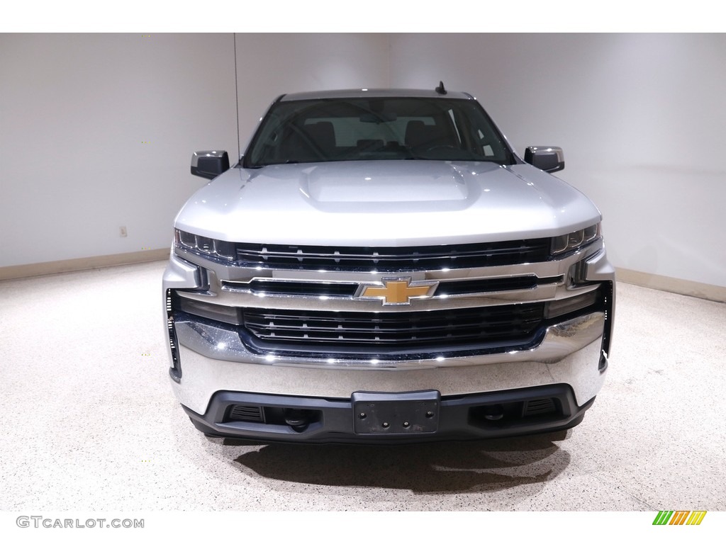 2019 Silverado 1500 LT Crew Cab 4WD - Silver Ice Metallic / Jet Black photo #2