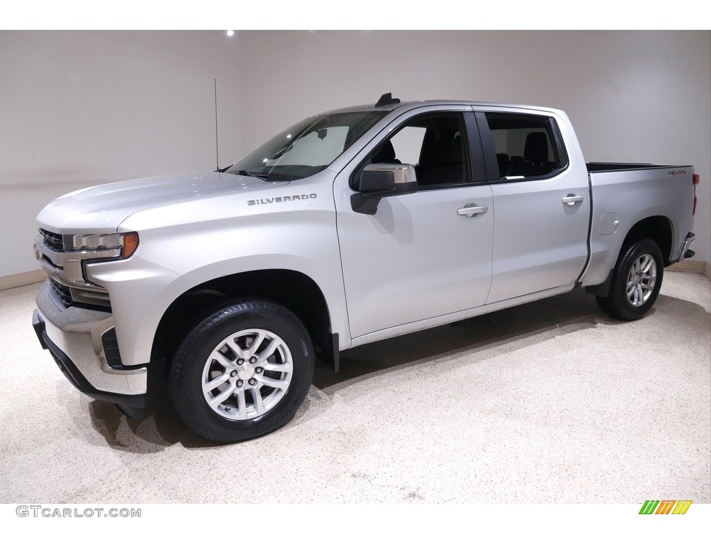 2019 Silverado 1500 LT Crew Cab 4WD - Silver Ice Metallic / Jet Black photo #3