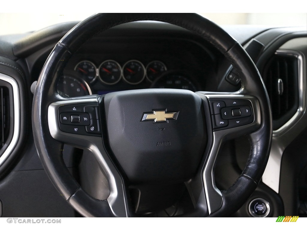 2019 Silverado 1500 LT Crew Cab 4WD - Silver Ice Metallic / Jet Black photo #8