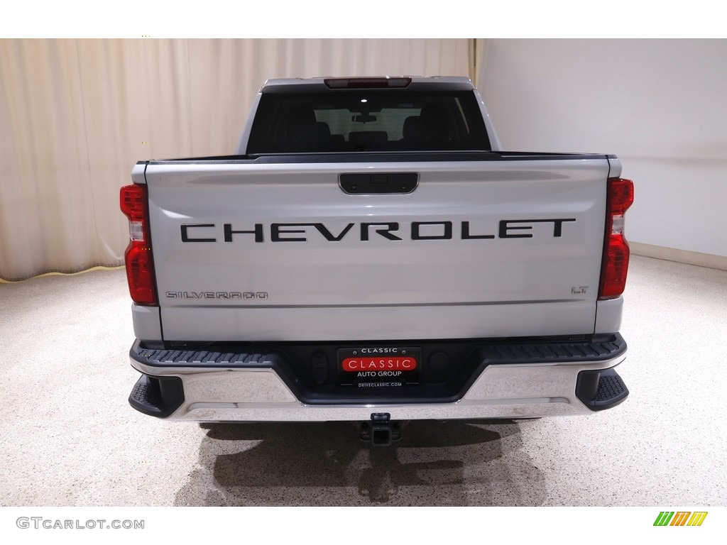 2019 Silverado 1500 LT Crew Cab 4WD - Silver Ice Metallic / Jet Black photo #19