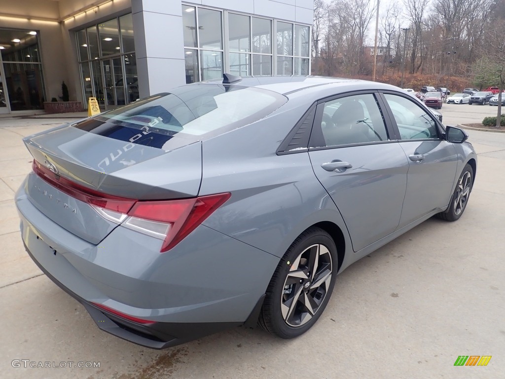 2023 Elantra SEL - Electric Shadow / Medium Gray photo #2