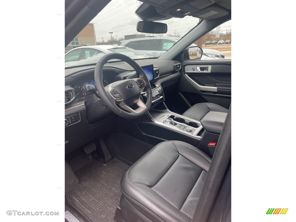 2022 Explorer Limited 4WD - Stone Blue Metallic / Ebony photo #3