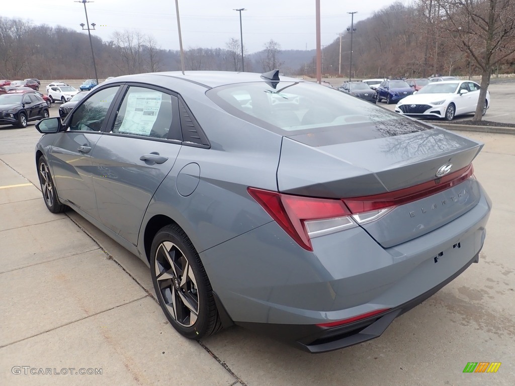 2023 Elantra SEL - Electric Shadow / Medium Gray photo #5