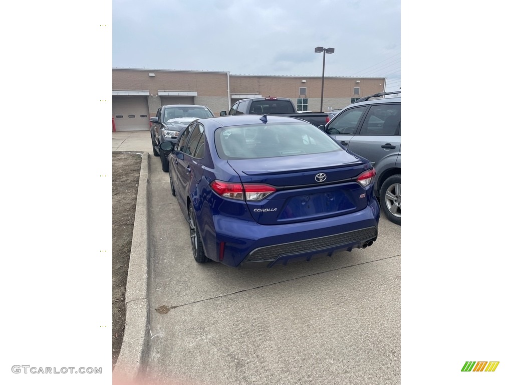 2022 Corolla SE - Blue Crush Metallic / Black photo #2