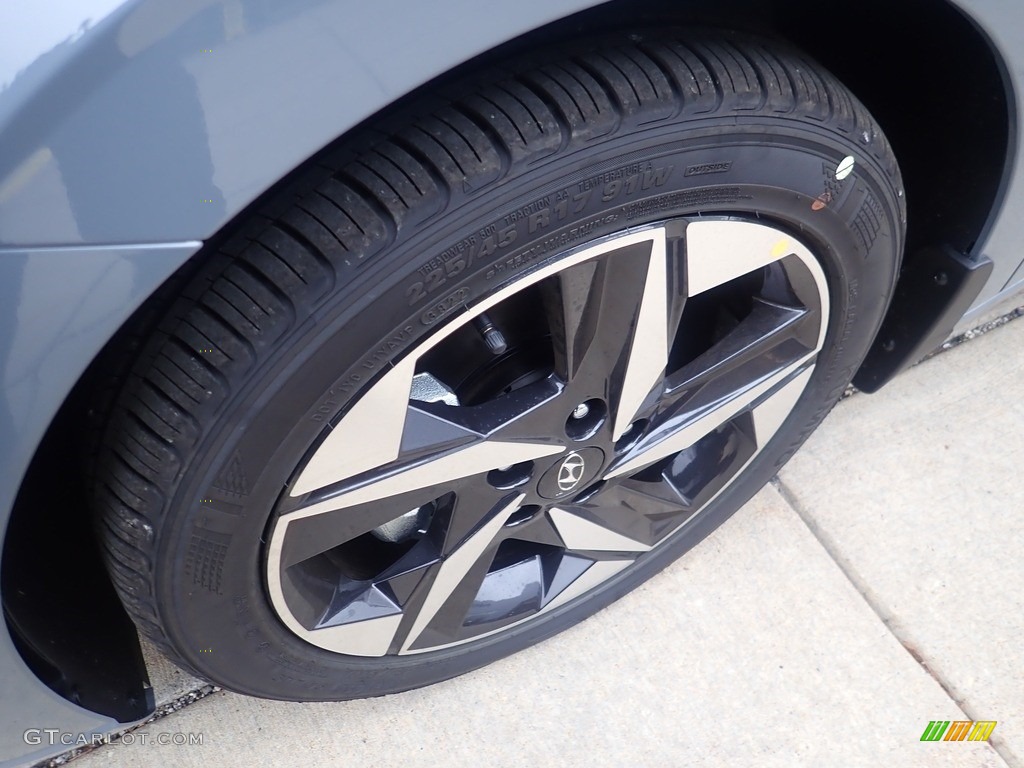 2023 Elantra SEL - Electric Shadow / Medium Gray photo #10